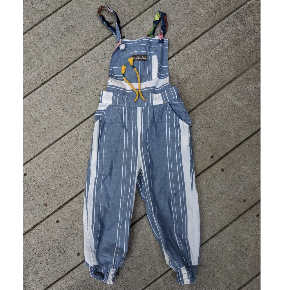 Joanna Gaines MJ Striped Overalls